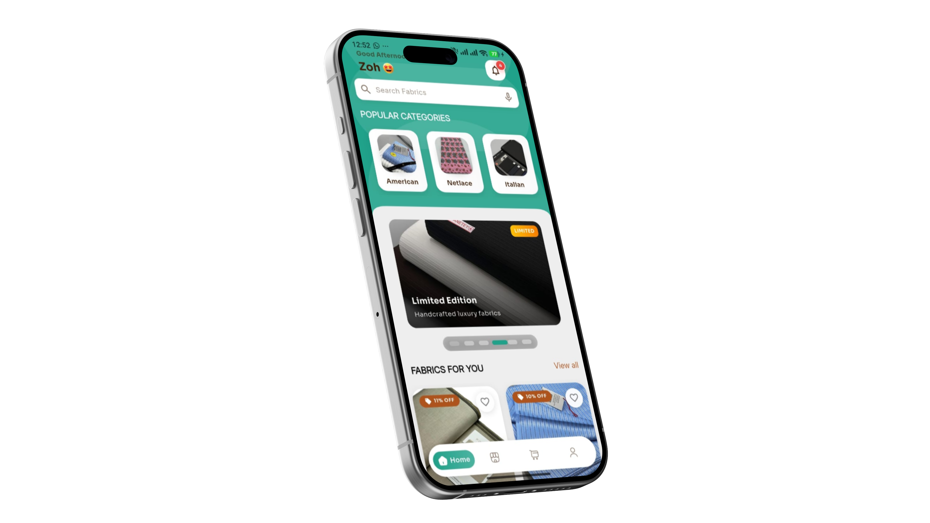 App screen 1